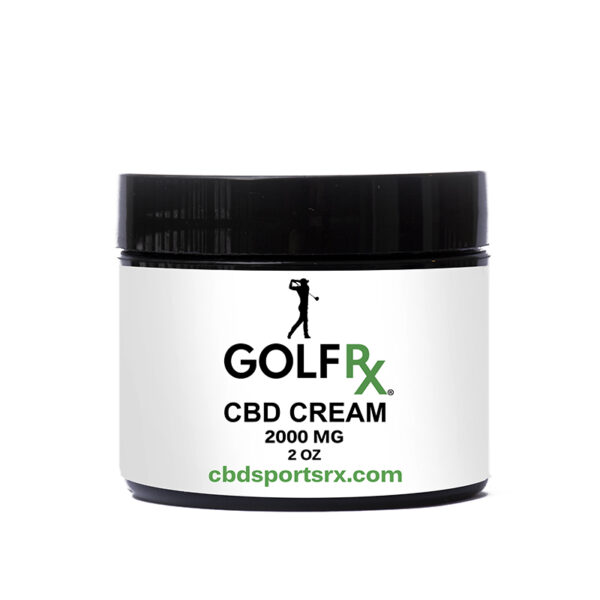 Golf Rx 2 oz CBD CREAM - 2000mg